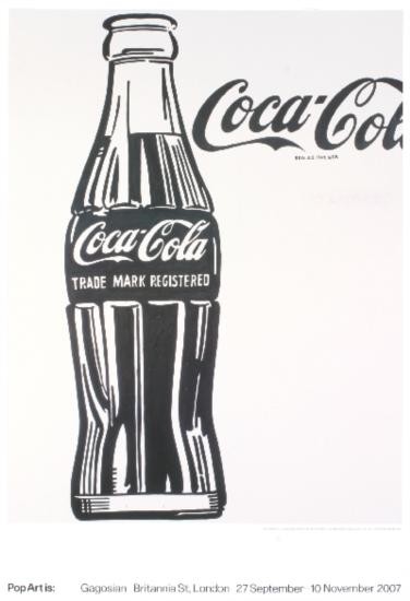 Warhol Coca Cola (3) Poster: Reference #: ULGH1203 Artist Name: Warhol, Andy Title: Coca Cola (3) Medium: Offset Lithograph Edition Size: 500 Year: Unknown Paper Size: 39.5 x 27 inches Image Size: 33.5 x 26 inches Condition: A: M