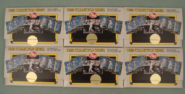 (6) 1995 Collector Series Complete 16 Baseball Players: (6)1995 LOT Collector Series Complete 16 Player Set Includes the players; Roberto Alomar, Jeff Bagwell, Albert Belle, Wade Boggs, Barry Bonds, Will Clark, Len Dykstra, Ken Griffey Jr., Tony Gwynn, Dav
