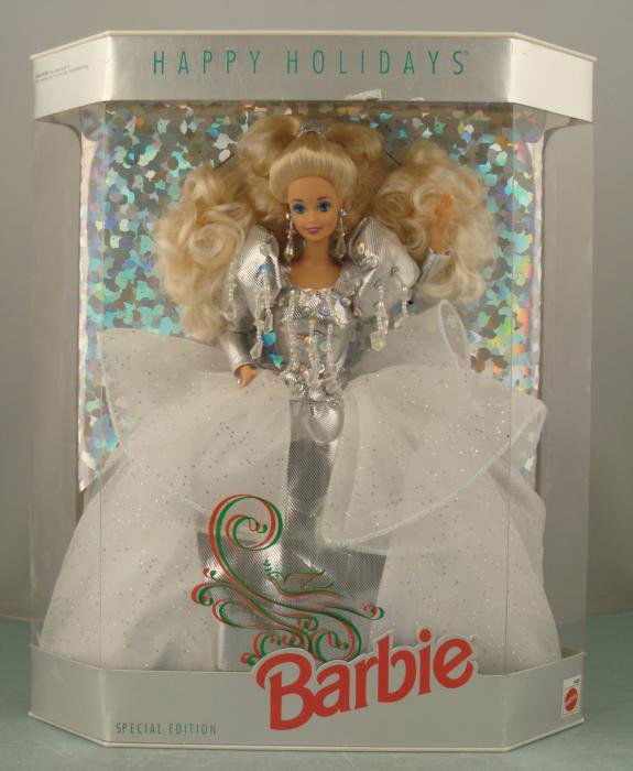 happy holidays barbie 1992