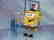 Handy Man Cel Original Production Background Spongebob - 2