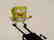 Cel Original Production Cant Catch Me Spongebob Art - 2