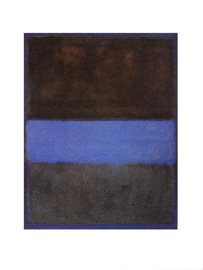 Rothko No. 61 (Brown, Blue, Brown on Blue) Poster: Reference #: ULNRIT9073 Artist Name: Rothko, Mark Title: No. 61 (Brown, Blue, Brown on Blue) Medium: Offset Lithograph Edition Size: Open Year: Unknown Paper Size: 31.5 x 23.5 inches Image Size: 22.5