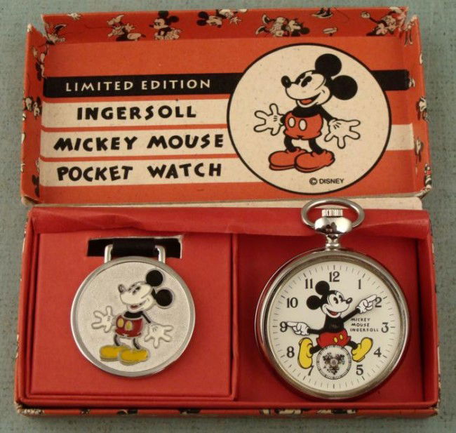 Invicta mickey mouse pocket deals watch