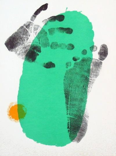 1956 Miro DLM no. 87-88-89, pg 16 Litho: Reference #: ULXX5619 Artist Name: Miro, Joan Title: Derriere le Miroir, no. 87-88-89, pg 16 Medium: Lithograph Edition Size: unknown Year: 1956 Paper Size: 15 x 11 inches Image Size: 15 x 11 inches C