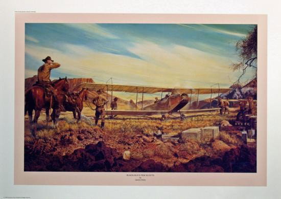 Aviation Art Blackjacks New Scouts Dietz Pancho Villa: On March 9, 1916 Mexican revolutionary Pancho Villa and 500 of his Villistas attacked the border town of Columbus, New Mexico. the United States responded by immediately dispatching U.S. Army forces u