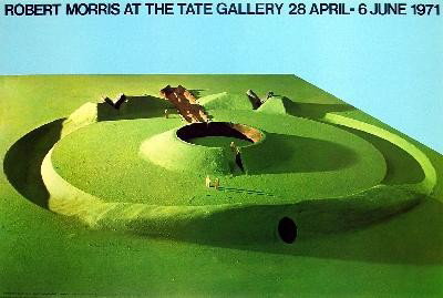 Morris Observatory Earthwork-Project Poster: Reference #: ULAW1562 Artist Name: Morris, Robert Title: Observatory Earthwork-Project for Sousbeek 71, Arnhem Medium: Offset Lithograph Edition Size: 500 Year: Unknown Paper Size: 20 x 29.75 inches I