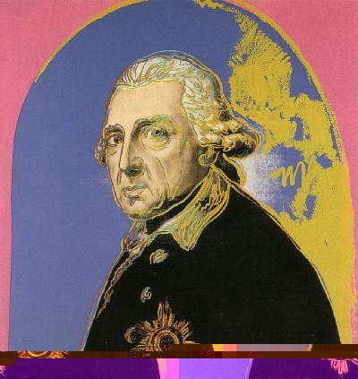 Warhol Friedrich der Grosse (lg) Poster: Reference #: ULNR896 Artist Name: Warhol, Andy Title: Friedrich der Grosse (lg) Medium: Offset Lithograph Edition Size: Limited Year: Unknown Paper Size: 38.25 x 36.25 inches Image Size: 38.25 x 36.25