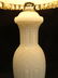 Pair Vintage White Glass Table Lamps w/ Shades - 4