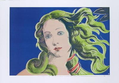 Warhol Birth of Venus-Purple Poster: Reference #: ULNR654 Artist Name: Warhol, Andy Title: Birth of Venus-Purple Medium: Offset Lithograph Edition Size: Limited Year: Unknown Paper Size: 27.5 x 39.5 inches Image Size: 22.5 x 33 inches Co
