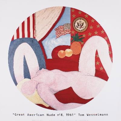 Wesselmann Great American Nude No. 8 Poster: Reference #: ULYY9734 Artist Name: Wesselmann, Tom Title: Great American Nude No. 8 Medium: Offset Lithograph Edition Size: Unknown Year: Unknown Paper Size: 27.5 x 27.5 inches Image Size: 23.5 x 23.5
