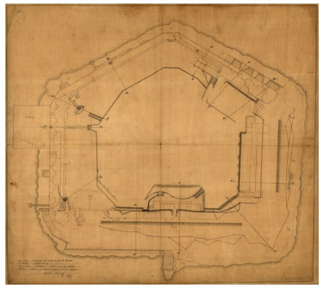 1865 Civil War map of Charleston South Carolina: 1865 Civil War map of Charleston, South Carolina. This is a 1865 Plan of Fort Sumter, South Carolina surveyed, March 20th, 22, 27, 1865. Dimensions 24inches by 18inches.