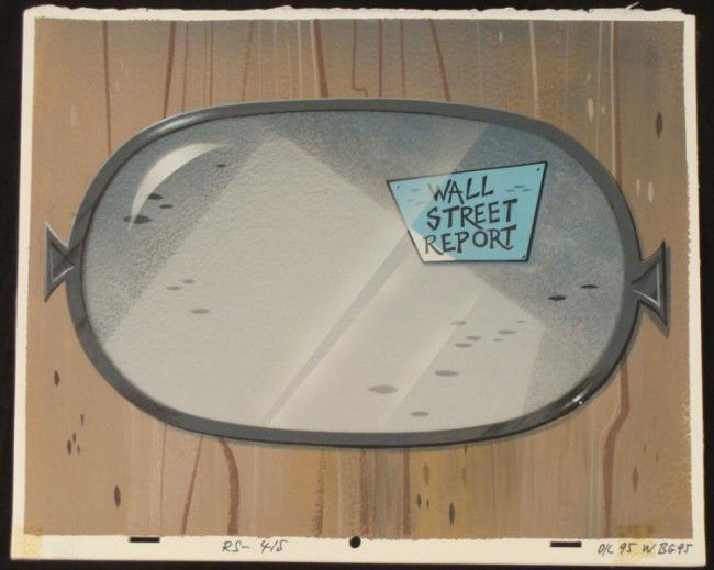 Cel Original Background Ren and Stimpy Production: This original production art cel and background is from the Nickelodeon TV show Ren & Stimpy. The show follows two characters - Ren, a crazy Chihuahua - and - Stimpy, an incredib