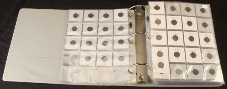 408 Wheat Cents LOT Pennies 1940-1949: 408 Wheat Cents LOT Pennies 1940-1949 * Dates: 1940-1949 Presentation: In 2x2's, in folder. The pennies are in plastic sleeves and are individually marked