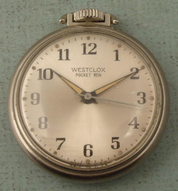 Westclox pocket ben watch Clearance