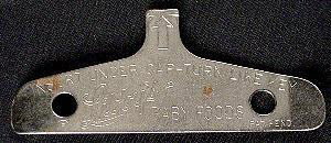 Antique Advertising Libbys Baby Food Opener: Here is a vintage Libby's baby food opener. It is in good condition, with a couple light spots of rust that could be cleaned up. It solid metal, and has Libby's logo and instructions on the piece. It 