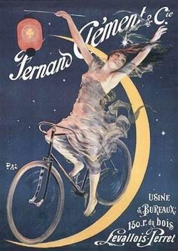 Pal - Jean de Paleologue : Clement Cycles Art Print: Artist: Pal - Jean de Paleologue * Title: Clement Cycles * Image Size: x inches. * Paper Size: 52 x 38 inches.