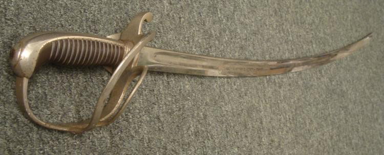 WWI GERMAN IMPERIAL BAVARIAN ARTILLERY OFFICER'S SWORD: OFFERED HERE IS A WWI GERMAN IMPERIAL BAVARIAN ARTILLERY OFFICER'S BASKET HILT SWORD. THIS OUTSTANDING BAVARIAN OFFICER'S SWORD IS BY WKC (WEYERSBERG, KIRSCHBAUM AND CIE) WITH EARLY LOGO.&n