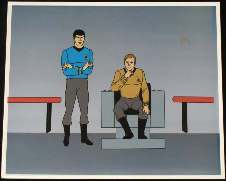 Star Trek Background Original Animation Sericel: This is a Limited Edition Sericel from the hit television show Star Trek. Star Trek stories usually depict the adventures of humans and aliens who serve in Starfleet, the space borne humanitaria