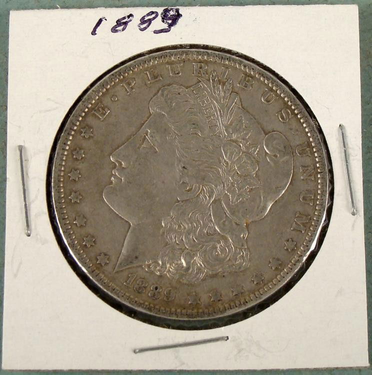 1889 Morgan Silver Dollar: 1889 Morgan Silver Dollar