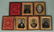 5 Antique Daguerreotype Photos In Cases -Men, Women