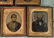 5 Antique Daguerreotype Photos In Cases -Men, Women - 2