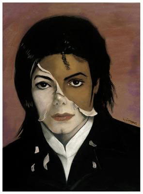 Laurie Cooper : The Man in the Mirror -Michael Jackson: Artist: Laurie Cooper Title: The Man in the Mirror Paper size: 27 x 20 inches Image size: 26 x 19 inches Condition: Excellent *