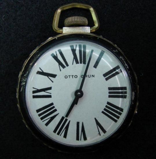 OTTO GRUN POCKET WATCH: OTTO GRUN POCKET WATCH