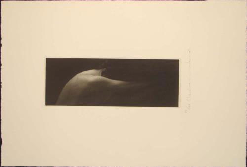 CHEVELLURE Nude Mikio Watanabe Art Print Mezzotint Art: "I am absolutely convinced that at the heart of all things existing in this world, there is something very simple and pure which goes beyond the complexity of appearances," says the artist Mikio Watan
