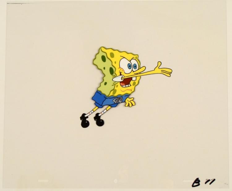 Cel Original Production Take Everything Art Spongebob: Normal 0 false false false MicrosoftInternetExplorer4 /* Style Definitions */ table.MsoNormalTable{mso-style-name:"Table Normal";mso-tstyle-rowband-size:0;mso-tstyle-colband-size:0;mso-style-noshow:ye
