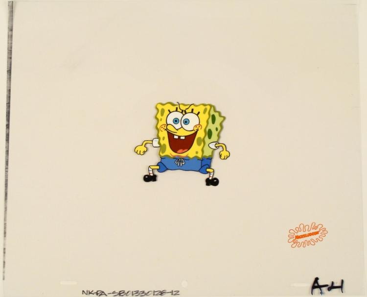 Original Chill Out Spongebob Production Art Cel: Normal 0 false false false MicrosoftInternetExplorer4 /* Style Definitions */ table.MsoNormalTable{mso-style-name:"Table Normal";mso-tstyle-rowband-size:0;mso-tstyle-colband-size:0;mso-style-noshow:ye