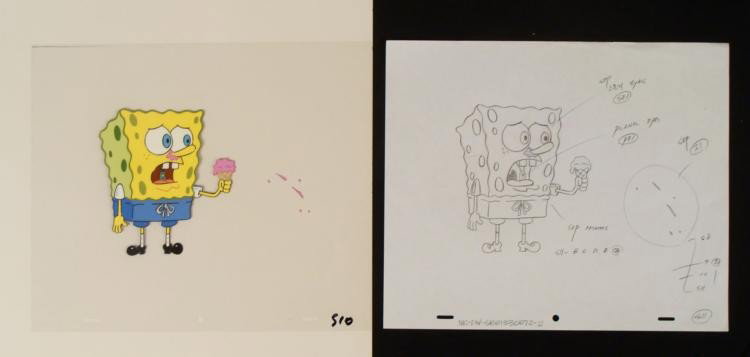 Drawing Original Cel Success Spongebob Animation Art: Normal 0 false false false MicrosoftInternetExplorer4 /* Style Definitions */ table.MsoNormalTable{mso-style-name:"Table Normal";mso-tstyle-rowband-size:0;mso-tstyle-colband-size:0;mso-style-noshow:ye
