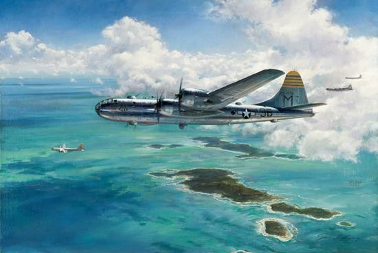 John Young Enduring Eddie Boeing B-29 Aviation Art: The Boeing B-29 "Eddie Allen" was far more than just another combat machine thrown into the effort to bring WWII to an end. Named after the famous Boeing test pilot Edmund T. "Eddie" Allen, the aircra