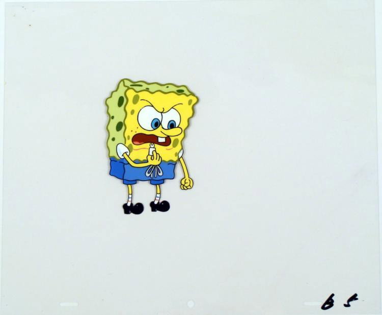 Original All That for Nothing Cel Production Spongebob: Normal 0 false false false MicrosoftInternetExplorer4 /* Style Definitions */ table.MsoNormalTable{mso-style-name:"Table Normal";mso-tstyle-rowband-size:0;mso-tstyle-colband-size:0;mso-style-noshow:ye
