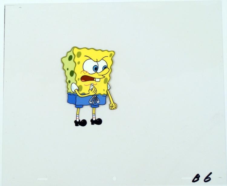 Cel Animation Original Wheres My Money Spongebob: Normal 0 false false false MicrosoftInternetExplorer4 /* Style Definitions */ table.MsoNormalTable{mso-style-name:"Table Normal";mso-tstyle-rowband-size:0;mso-tstyle-colband-size:0;mso-style-noshow:ye