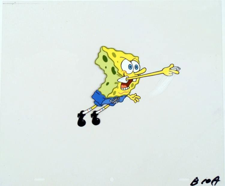 Spongebob Production Victorious Original Art Cel: Normal 0 false false false MicrosoftInternetExplorer4 /* Style Definitions */ table.MsoNormalTable{mso-style-name:"Table Normal";mso-tstyle-rowband-size:0;mso-tstyle-colband-size:0;mso-style-noshow:ye