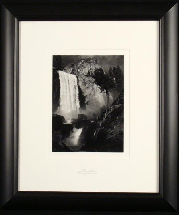 Ansel Adams Yosemite Edition Photo Photograph Framed: Artist: Ansel AdamsMedium: Photograph on paperEdition: Yosemite Special EditionPublisher: The Ansel Adams GallerySheet size: 7 x 9 3/8 inchesFraming: In white matte with Special Edition mark and print