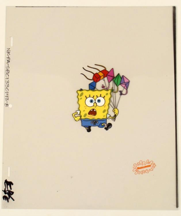 Original Cel Animation Art Frantic Running Spongebob: Normal 0 false false false MicrosoftInternetExplorer4 /* Style Definitions */ table.MsoNormalTable{mso-style-name:"Table Normal";mso-tstyle-rowband-size:0;mso-tstyle-colband-size:0;mso-style-noshow:ye