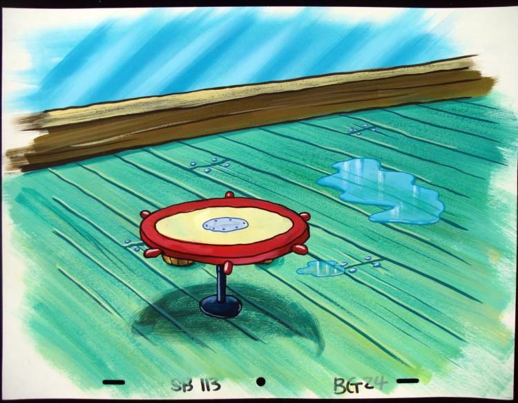 Spongebob Orig Production Background Krusty Krab Spill: Normal 0 false false false MicrosoftInternetExplorer4 /* Style Definitions */ table.MsoNormalTable{mso-style-name:"Table Normal";mso-tstyle-rowband-size:0;mso-tstyle-colband-size:0;mso-style-noshow:ye