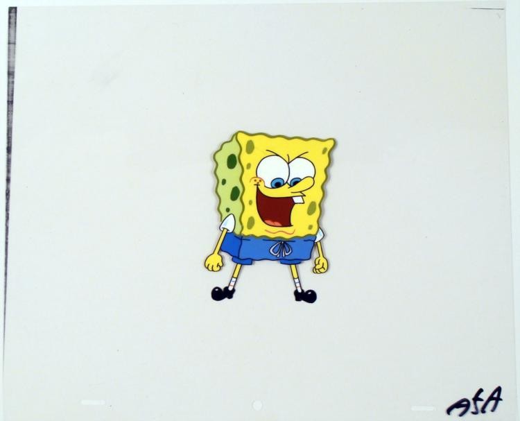 Original In Your Face Production Art Spongebob Cel: Normal 0 false false false MicrosoftInternetExplorer4 /* Style Definitions */ table.MsoNormalTable{mso-style-name:"Table Normal";mso-tstyle-rowband-size:0;mso-tstyle-colband-size:0;mso-style-noshow:ye