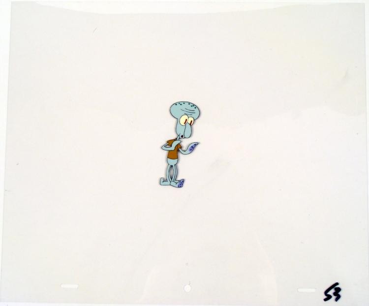 Spongebob Original Animation Hold on There Cel Art: Normal 0 false false false MicrosoftInternetExplorer4 /* Style Definitions */ table.MsoNormalTable{mso-style-name:"Table Normal";mso-tstyle-rowband-size:0;mso-tstyle-colband-size:0;mso-style-noshow:ye