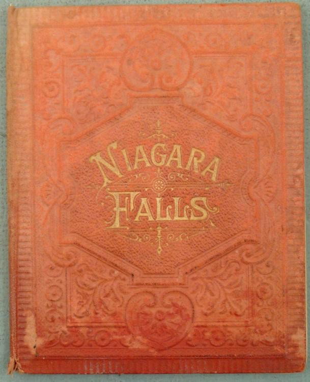 Niagra Falls Antique Concertina Vue Book Wittemann 1886: This is a concertina style view book of Niagra falls, featuring 12 pages of wonderfully detailed illustrations, and description of the Falls. * * Title: Niagra FallsPublisher: Adolph Wittemann, New Yo
