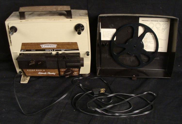 EMDEKO EM-9000 DUAL 8mm & Super 8 Projector Vtg: EMDEKO EM-9000 DUAL 8mm & Super 8 Projector * Condition: Turns on (not fully tested)Super Dual 8 AutomaticModel: EM-9000
