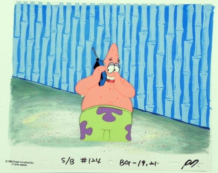 Cel Spongebob Produciton Funny Secret Original Art: Normal 0 false false false MicrosoftInternetExplorer4 /* Style Definitions */ table.MsoNormalTable{mso-style-name:"Table Normal";mso-tstyle-rowband-size:0;mso-tstyle-colband-size:0;mso-style-noshow:ye