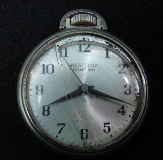 WESTCLOX POCKET BEN POCKET WATCH One of several extrem