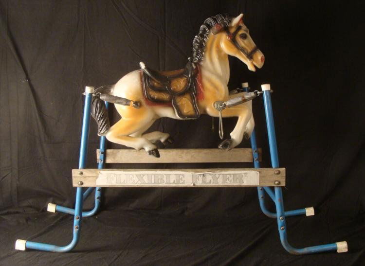 bouncing riding horse toy