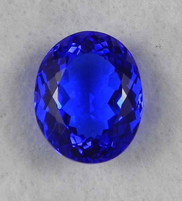 17.10 Carat Tanzanite Quartz Dark Blue Gemstone
