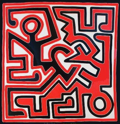 Keith Haring Untitled (1988): Keith Haring-Untitled (1988)OFFICIAL Keith Haring Offset LithographMedium: Offset LithographCondition: A: MintImage Size: 35.5 x 35.5 in.Paper Size: 35.5 x 35.5 in.Year:OFFICIAL Keith H