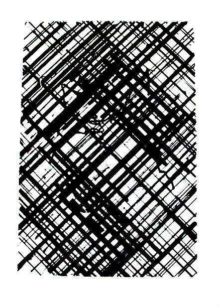 Ed Moses Signed LE Art Print Untitled 6: Here is a print with black cross-hatching and subtle lines underneath. * Artist: Ed MosesSignature: Signed by the artistTitle: "Untitled 6"Medium: Lithograph on paperSize: 33" x 25.25" Edition: Limite