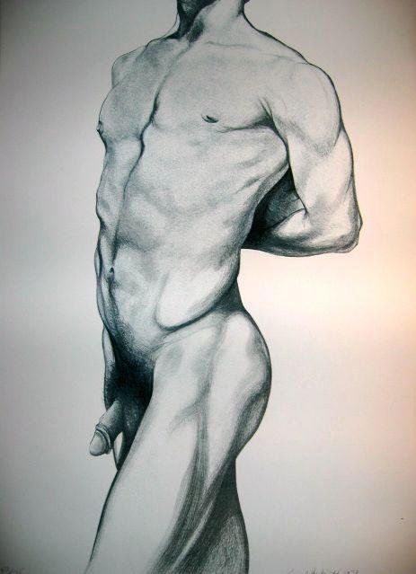 Lowell Nesbitt Signed Art Print Litho 1979 Gay Nude 2: Artist: Lowell NesbittSignature: Signed by the artistTitle: 2Edition: NumberedMedium: Lithograph on paperYear: 1979Size: 19" x 24" Condition: ExcellentBiography: * Nesbitt graduated from the Tyler Sch