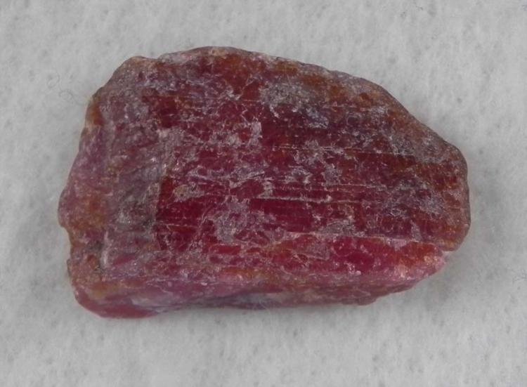 41.5ct Rough Ruby Maroon Gemstone
